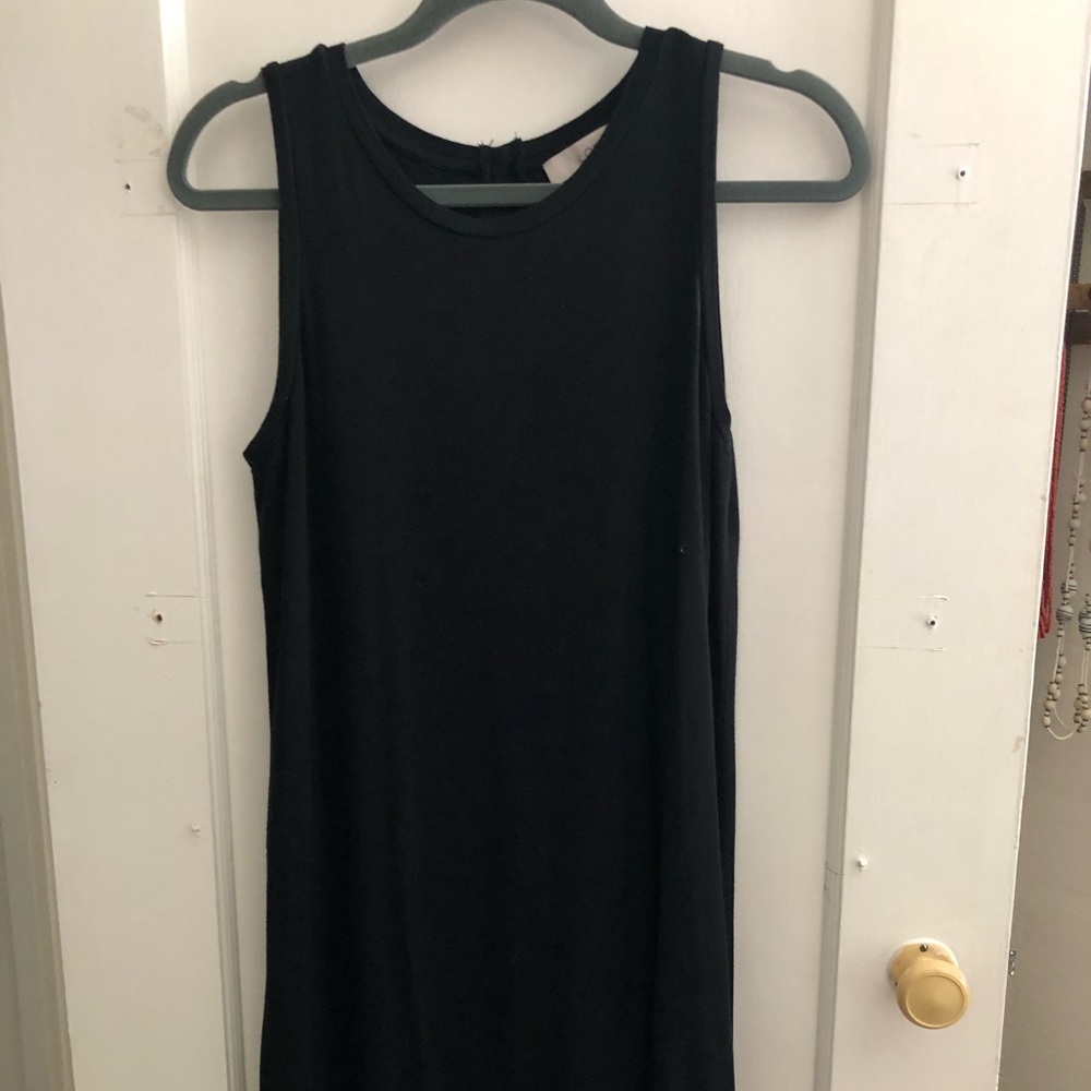 Loft Black Swing Dress